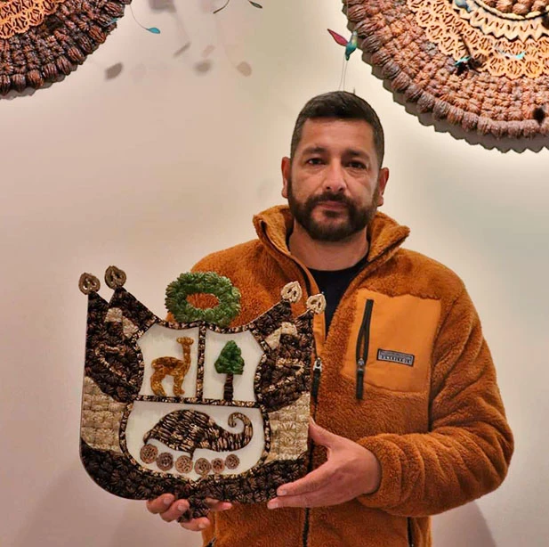 Zona de exposición de piezas.
