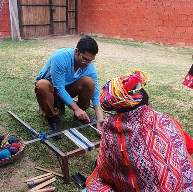 Andean textiles workshop