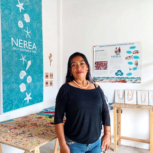 Sala de exposición del taller Nerea