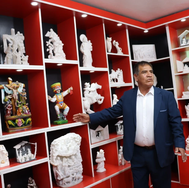 Cirilo Gálvez Ramos Talla en piedra