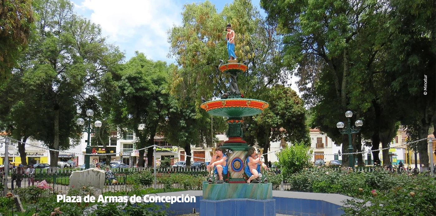 Plaza de Armas de Concepción: escenario de valor y heroísmo peruano en Junín