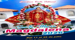 Fiesta Patronal en honor a Santa María Magdalena