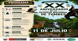 Aniversario de la Reserva Nacional de Tumbes