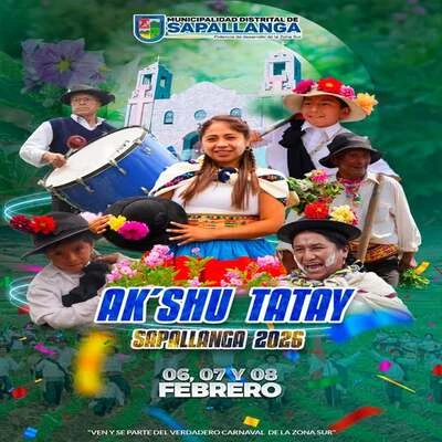 Festividad agrícola del Ak'shu Tatay Sapallanga