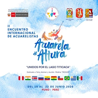 2.° Encuentro Internacional de Acuarelistas “Acuarela de Altura - 2026”