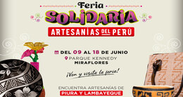 Feria Solidaria Artesanías del Perú