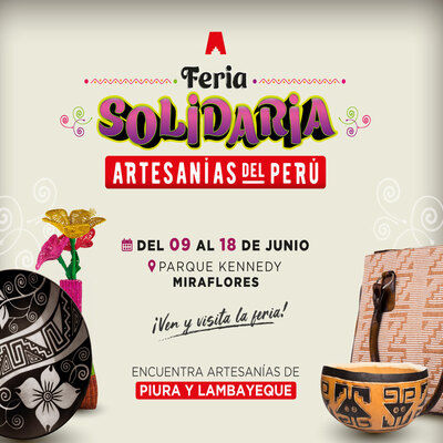 Feria Solidaria Artesanías del Perú
