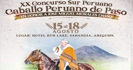 XX Concurso Sur Peruano del Caballo Peruano de Paso en Honor a José Miguel Morales Dasso