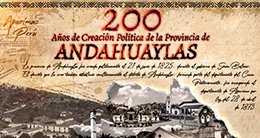 Bicentenario de creación política de la Provincia de Andahuaylas