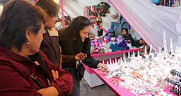 Exposición venta de artesanía "Ciudad Creativa" Fiestas Navideñas