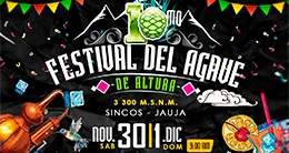 Programación por el “10° Festival del Agave” 
