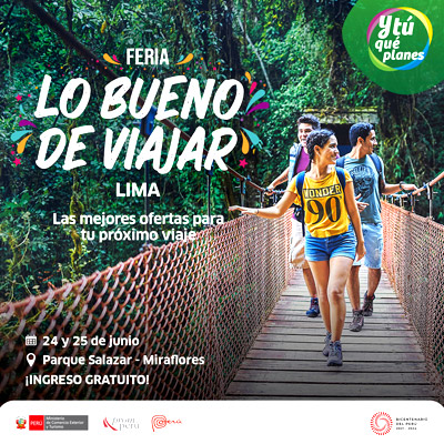 Feria "Lo Bueno de Viajar" en Lima