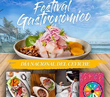 Festival gastronómico en Huanchaco por el Día Nacional del Ceviche