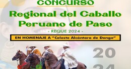 Concurso Regional del Caballo Peruano de Paso - Reque 2024