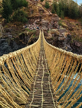 Puente Inca Q'eswachaca - Cusco