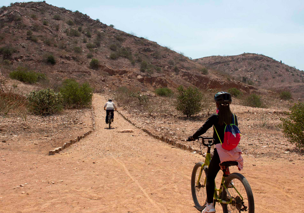 Ruta de aventura en la zona de Amortiguamiento del Santuario Histórico Bosque de Pomac