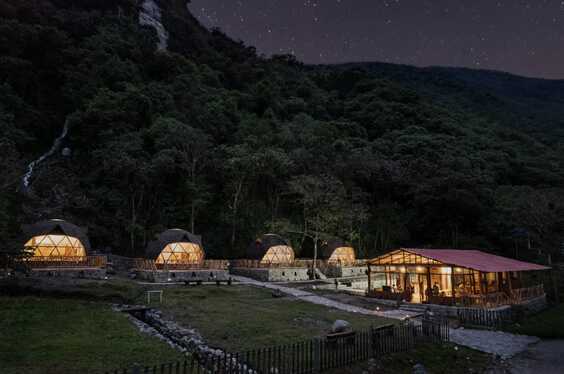 Machu Picchu y Baños Termales de Cocalmayo con Sky Domos