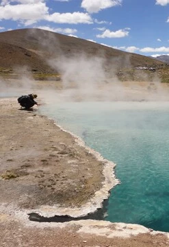 Ruta de los volcanes y valle de géiseres