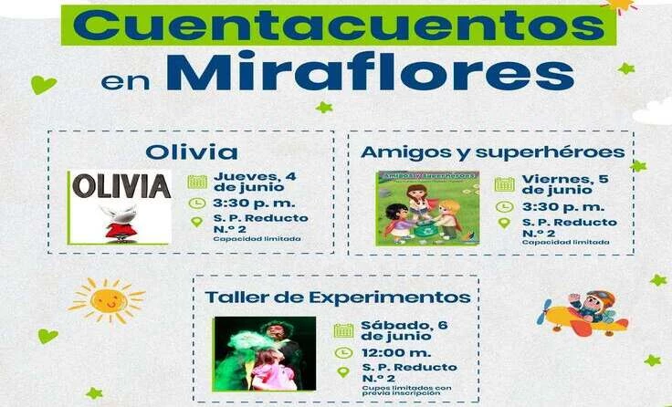 Cuentacuentos en Miraflores