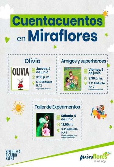 Cuentacuentos en Miraflores