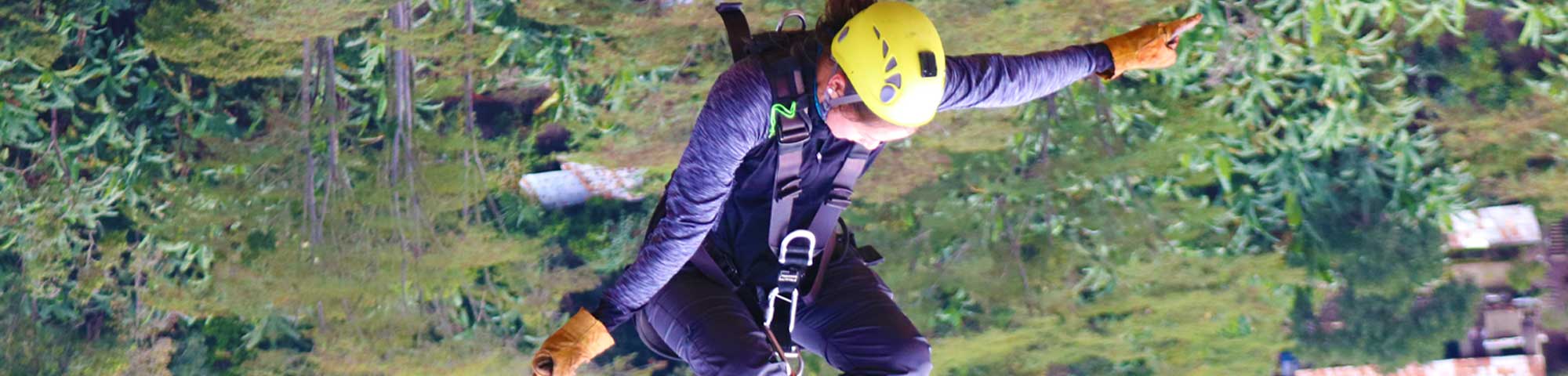 Zipline o canopy en Urubamba