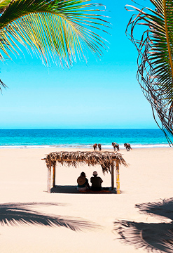 Descanso frente al mar