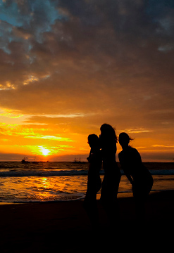 Descanso frente al mar