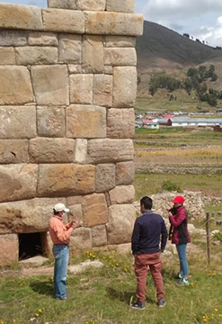 Ruta Aymara no Tradicional y waru warus circulares
