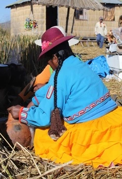 Amanecer en el Titikaka