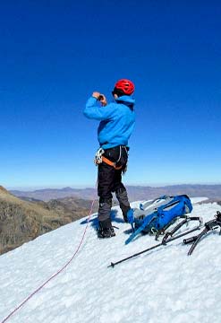 Escalada 2 cumbres en Huaraz: Pico mateo & Huarapasca