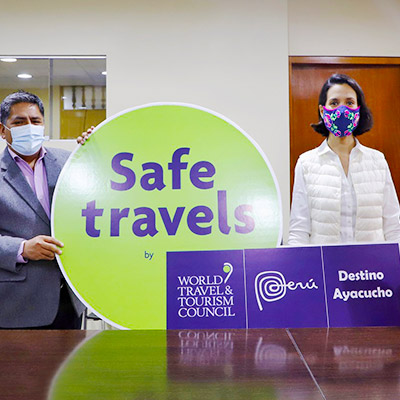 ¡Ayacucho ya tiene su sello Safe Travels!