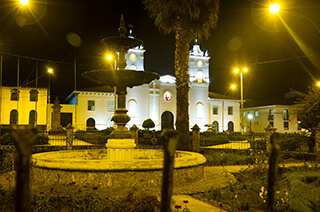 Plaza Mayor de la ciudad de Chachapoyas