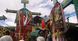 Fiesta de las Cruces  Huanta Luricocha