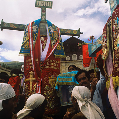 Fiesta de las Cruces  Huanta Luricocha
