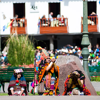 Inicio del mes Jubilar del Cusco - Ofrenda a la Pachamama