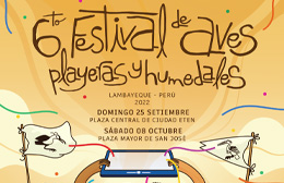 Festival de aves playeras y humedales- Lambayeque 2022 - Plaza Mayor de San José