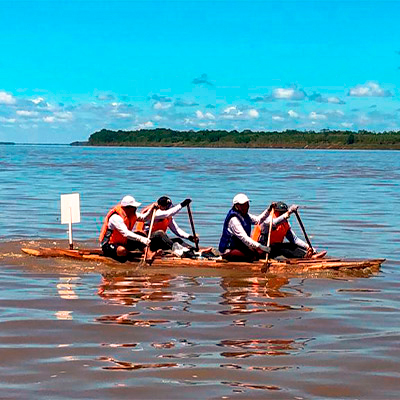 XXIII Carrera Internacional de Balsas sobre el Río Amazonas