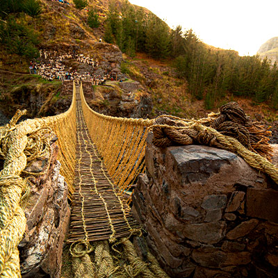 Renovación del puente inka de Q'eswachaka