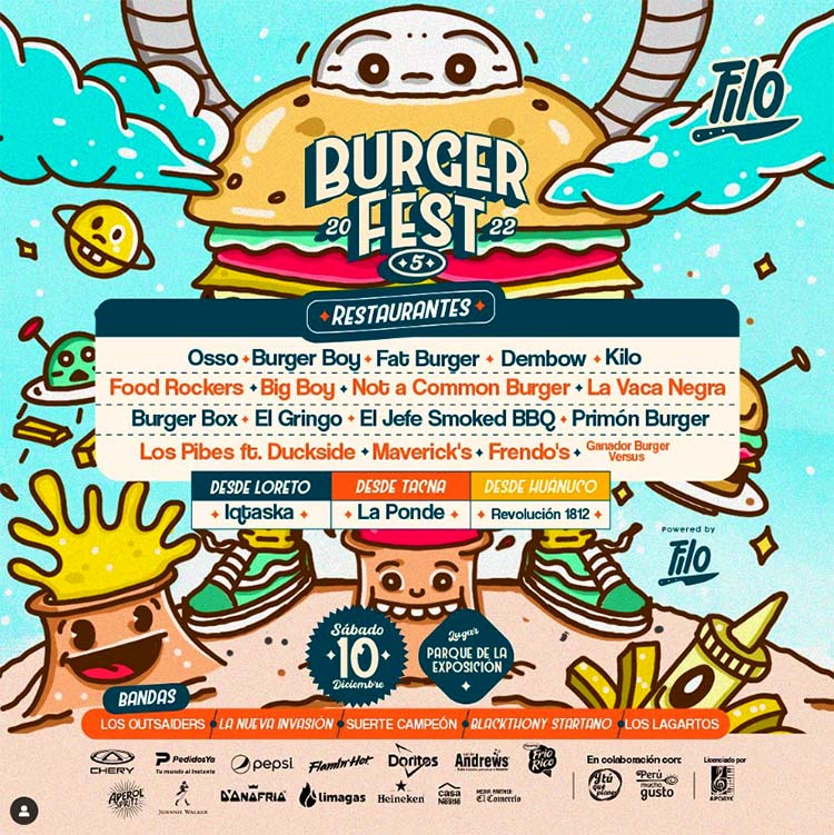 Burger Fest, Perú Mucho Gusto