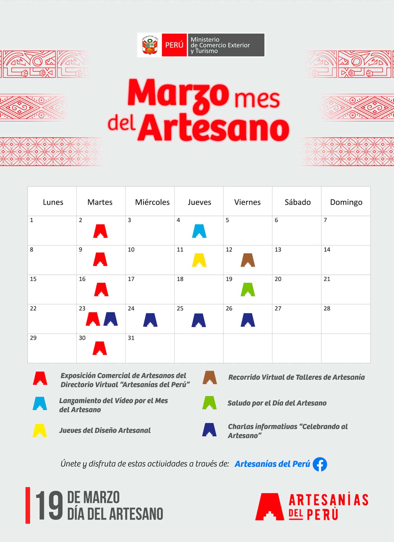 Actividades por el día del Artesano