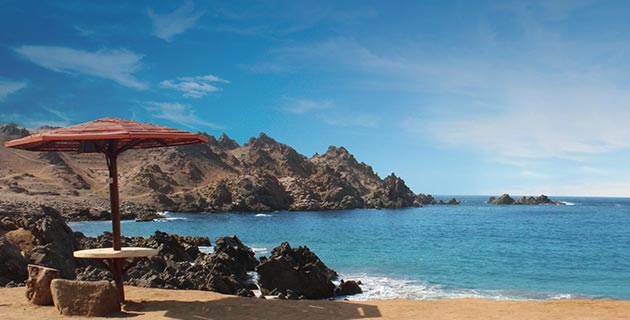 Playa Puerto Inca en Arequipa