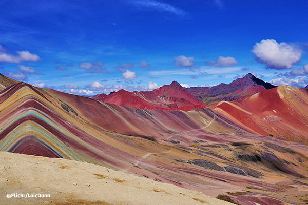 Montaña de siete colores o Vinicunca en Cusco