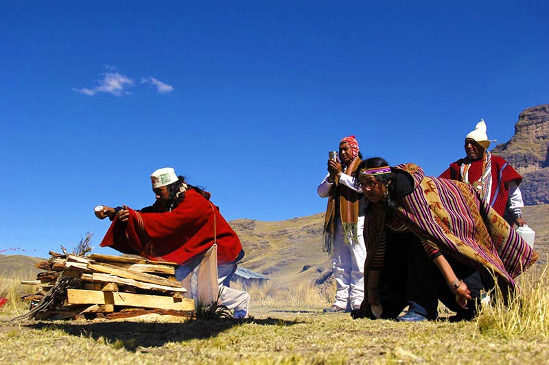 Año Nuevo Andino Ritual