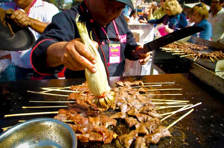 Anticucho sazón Perú