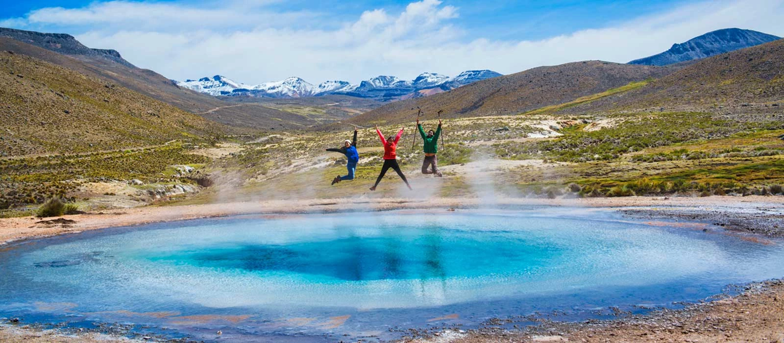 Geiser De Agua Tatio Geysers In San Pedro De Atacama Tour And