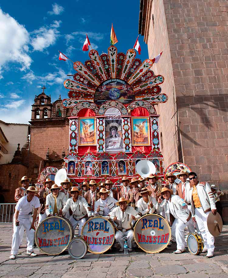 Banda de músicos en Corpus Christi