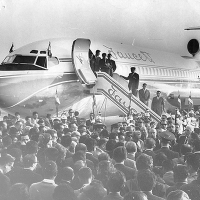 Dos pioneros de la aviación nacional