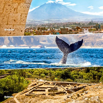 Arequipa, Huánuco y Piura celebran sus aniversarios: conoce sus más bellos atractivos