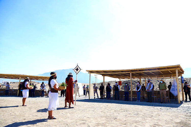 Evento en la Ciudad Sagrada de Caral