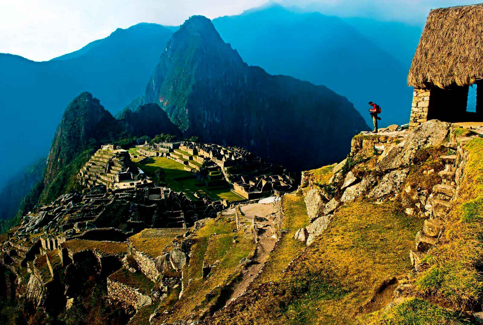 casa del guardian Machu Picchu